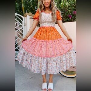 Emily Dress in Sorbet | Ivy City Co